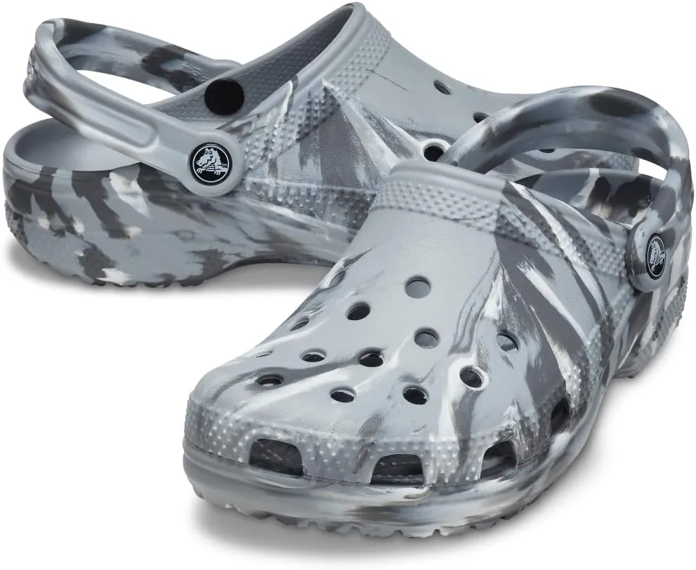 Crocs Unisex Classic Marbled Tie-Dye Clog