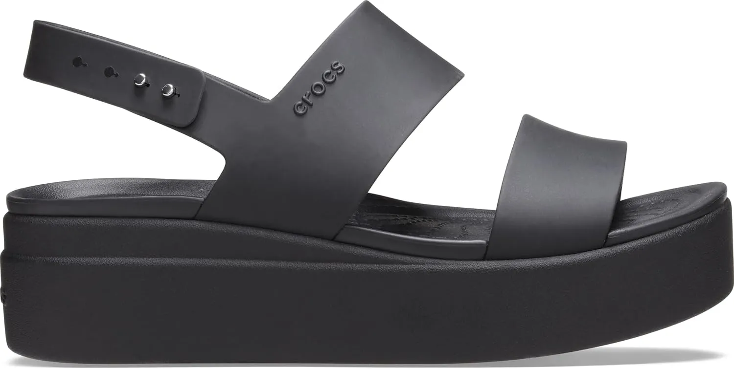 Crocs Women’s Brooklyn Low Wedges, Platform Sandals