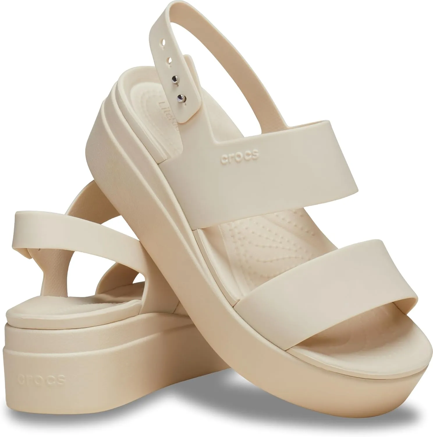 Crocs Women’s Brooklyn Low Wedges, Platform Sandals