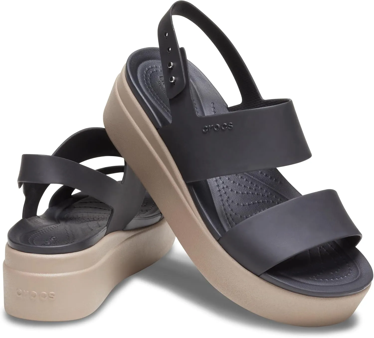 Crocs Women’s Brooklyn Low Wedges, Platform Sandals