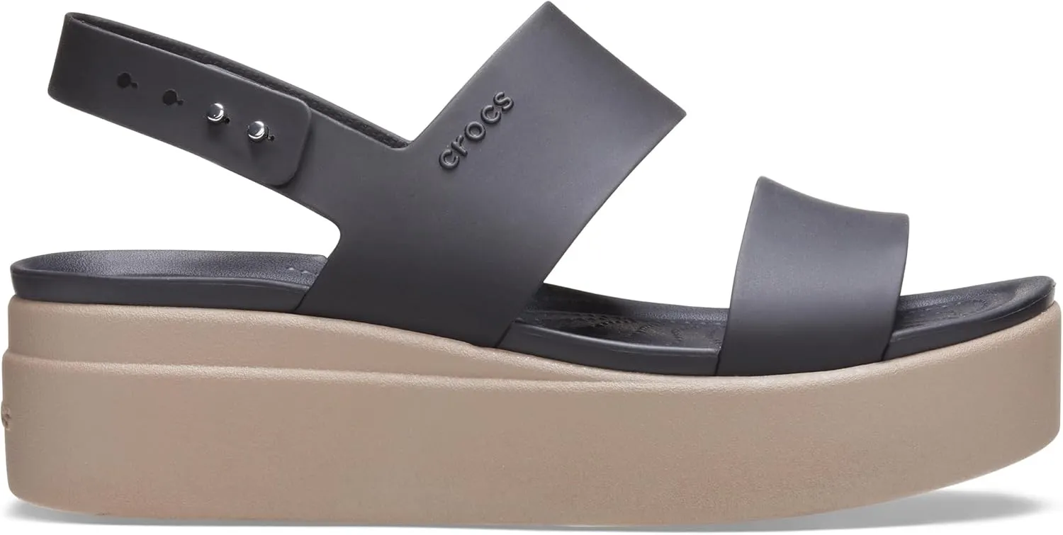 Crocs Women’s Brooklyn Low Wedges, Platform Sandals