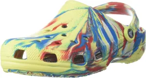 Crocs Women's Classic Marbled Tie-dye Clogs