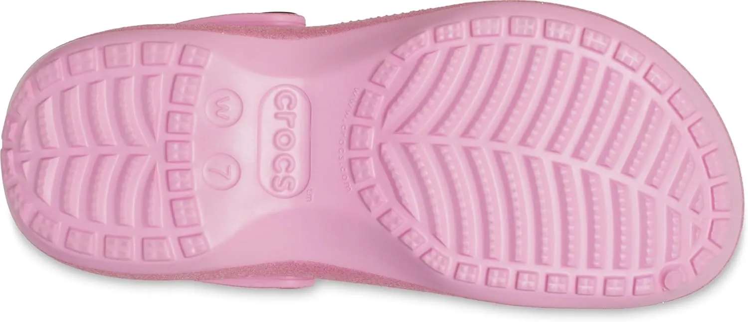 Crocs Women's Classic Platform Glitter Clog
