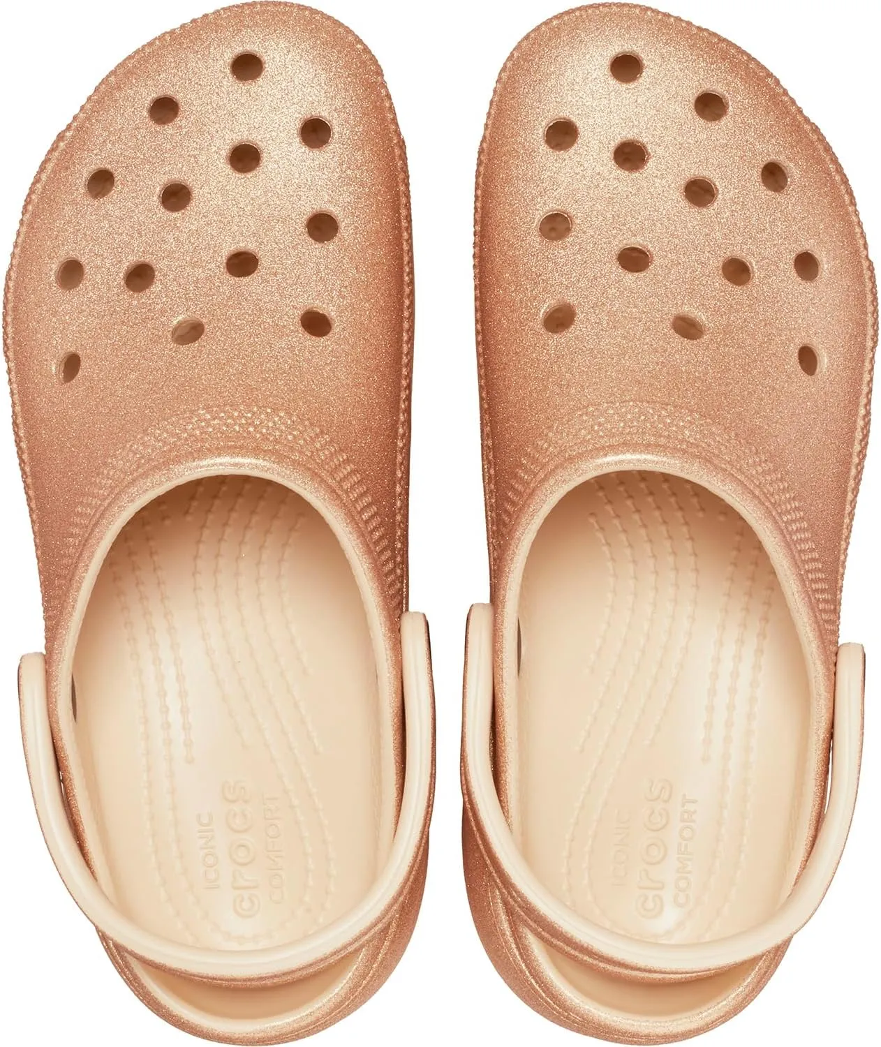 Crocs Women's Classic Platform Glitter Clog