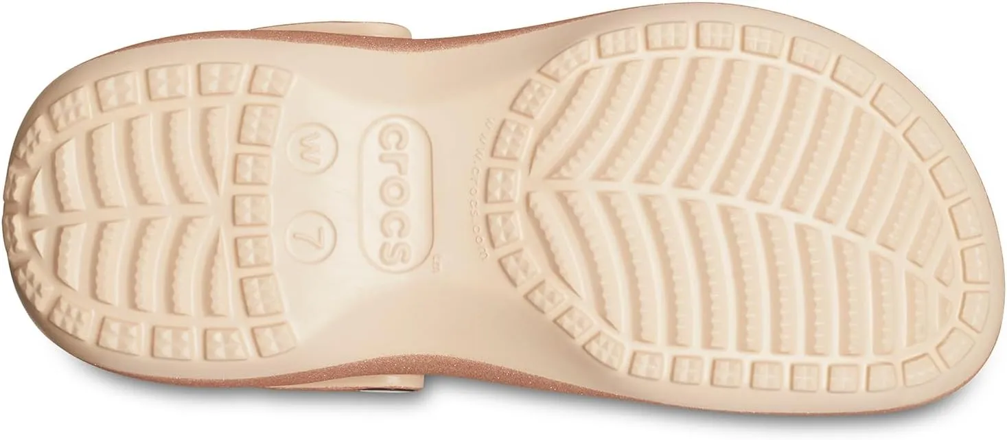 Crocs Women's Classic Platform Glitter Clog
