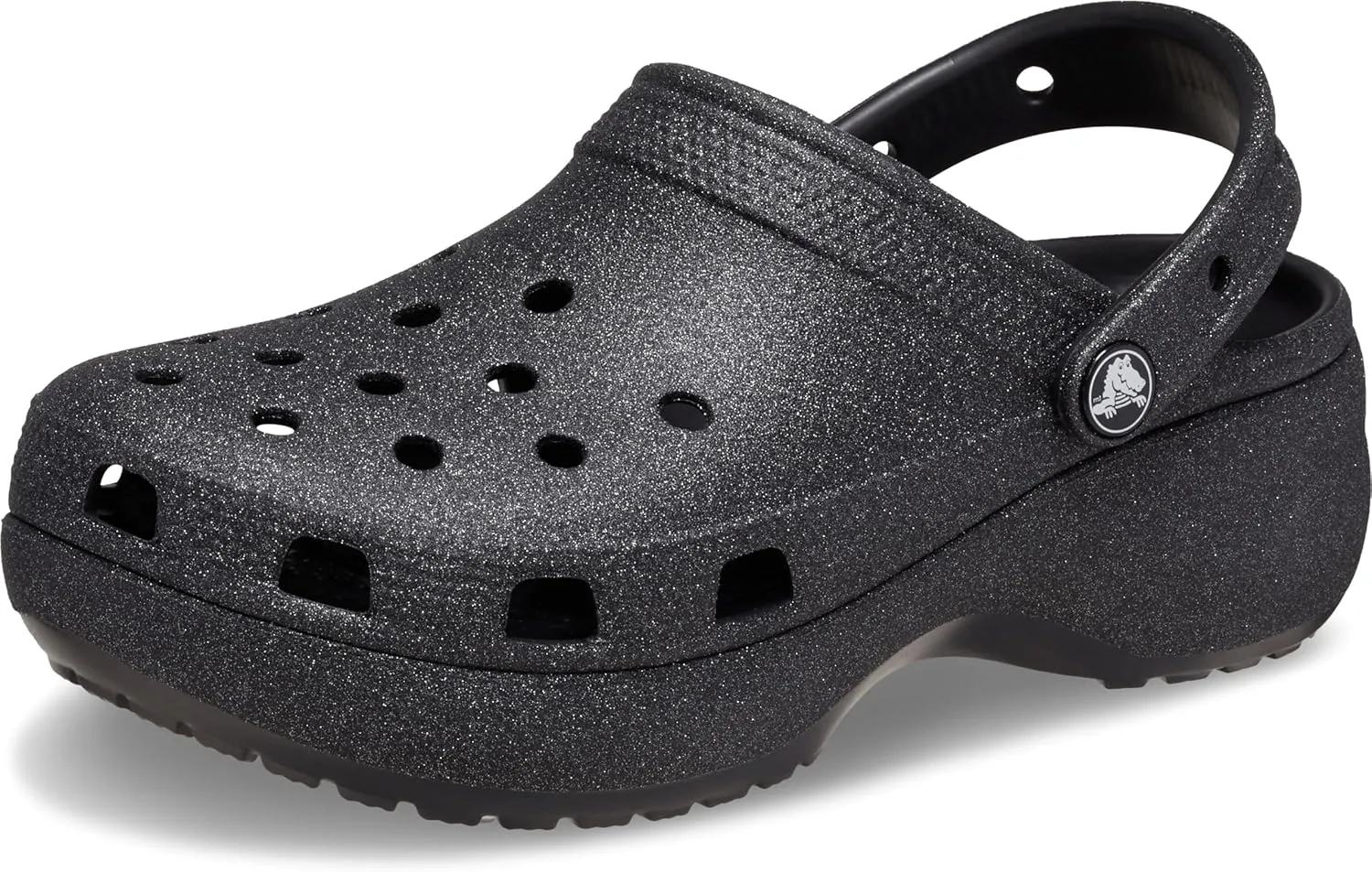 Crocs Women's Classic Platform Glitter Clog
