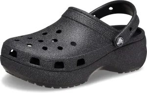 Crocs Women's Classic Platform Glitter Clog