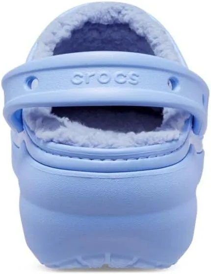 Crocs Women's Classic Platform Lined Clog W Wooden
