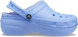 Crocs Women's Classic Platform Lined Clog W Wooden