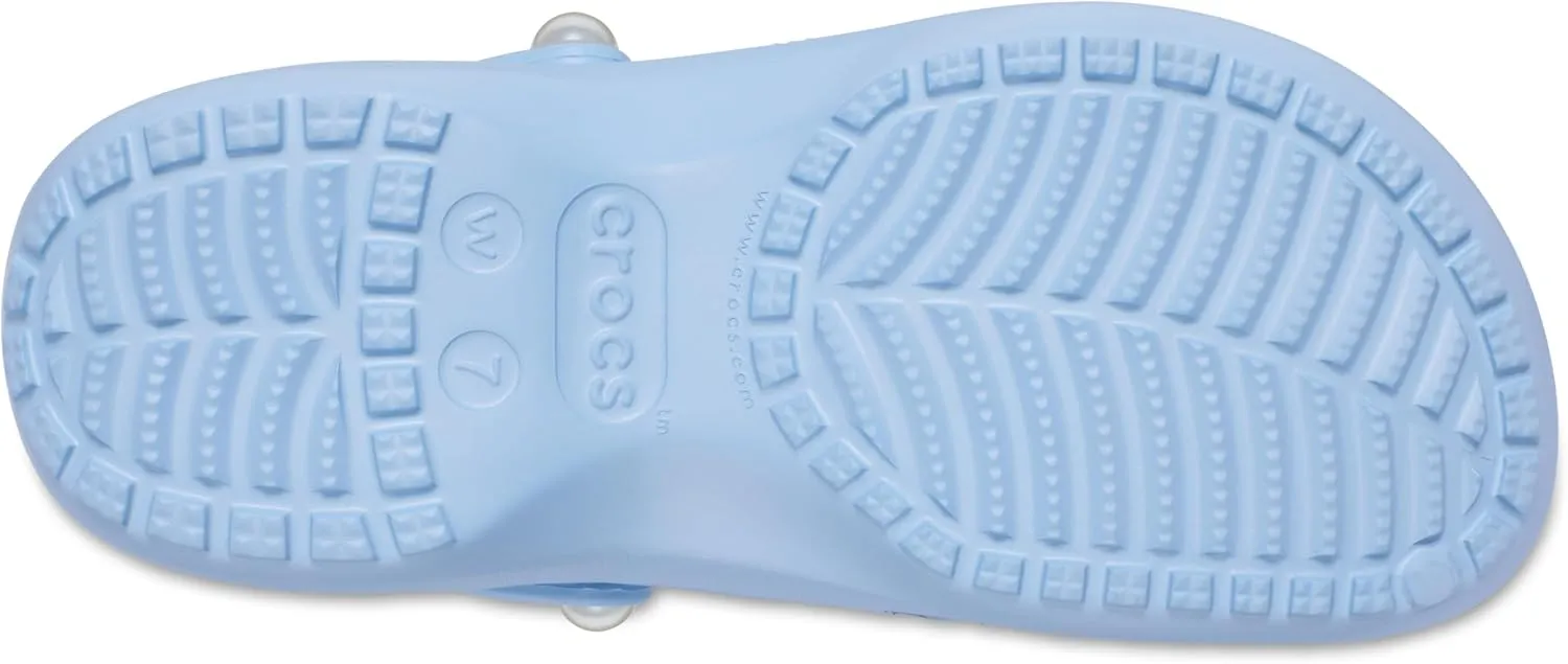 Crocs Women's Classic Platform Pearl Clog