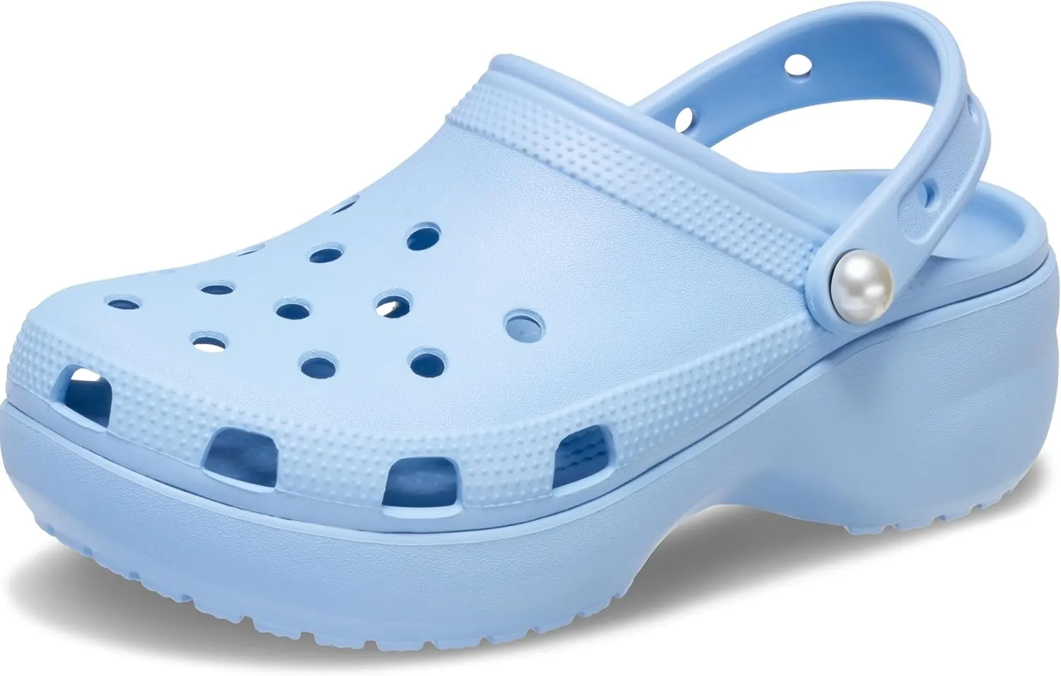 Crocs Women's Classic Platform Pearl Clog