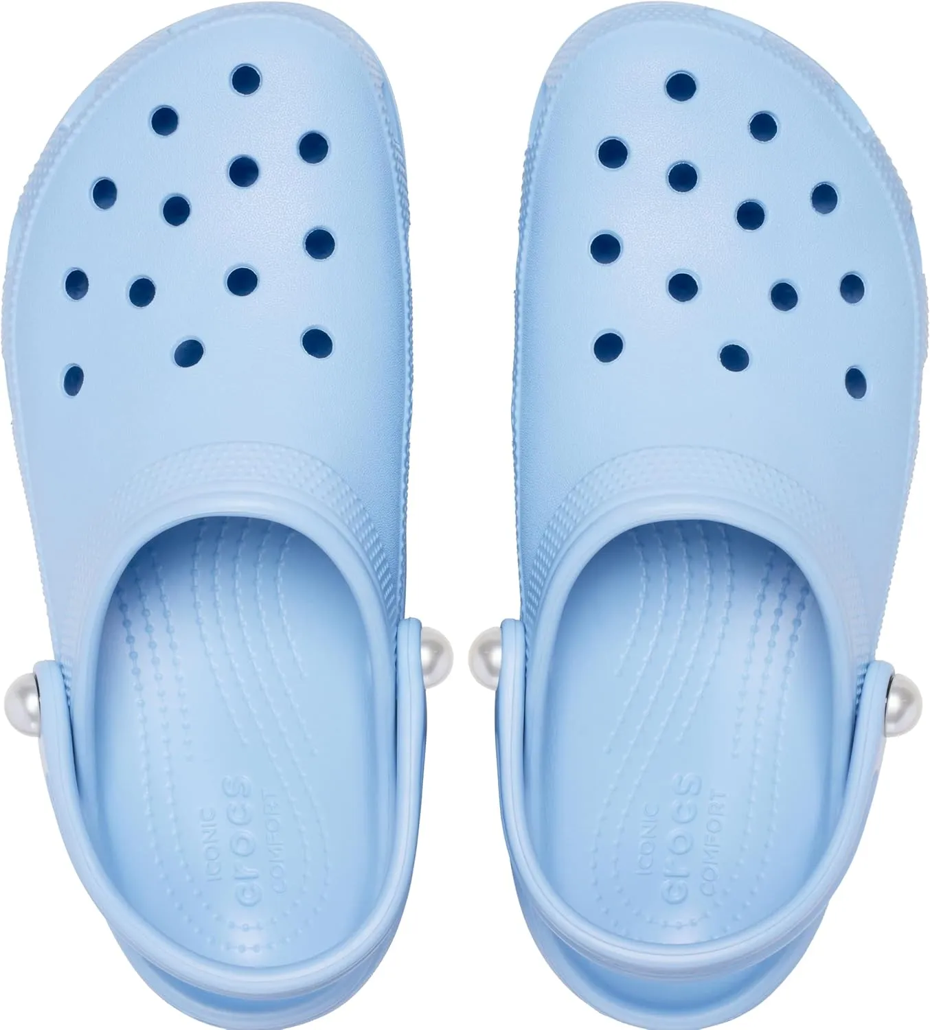 Crocs Women's Classic Platform Pearl Clog