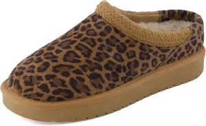CUSHIONAIRE Keto Womens Slippers Slip-On Suede Mule Slipper - Cozy & Stylish, Memory Foam & Faux Fur Lining, Wide Widths Available