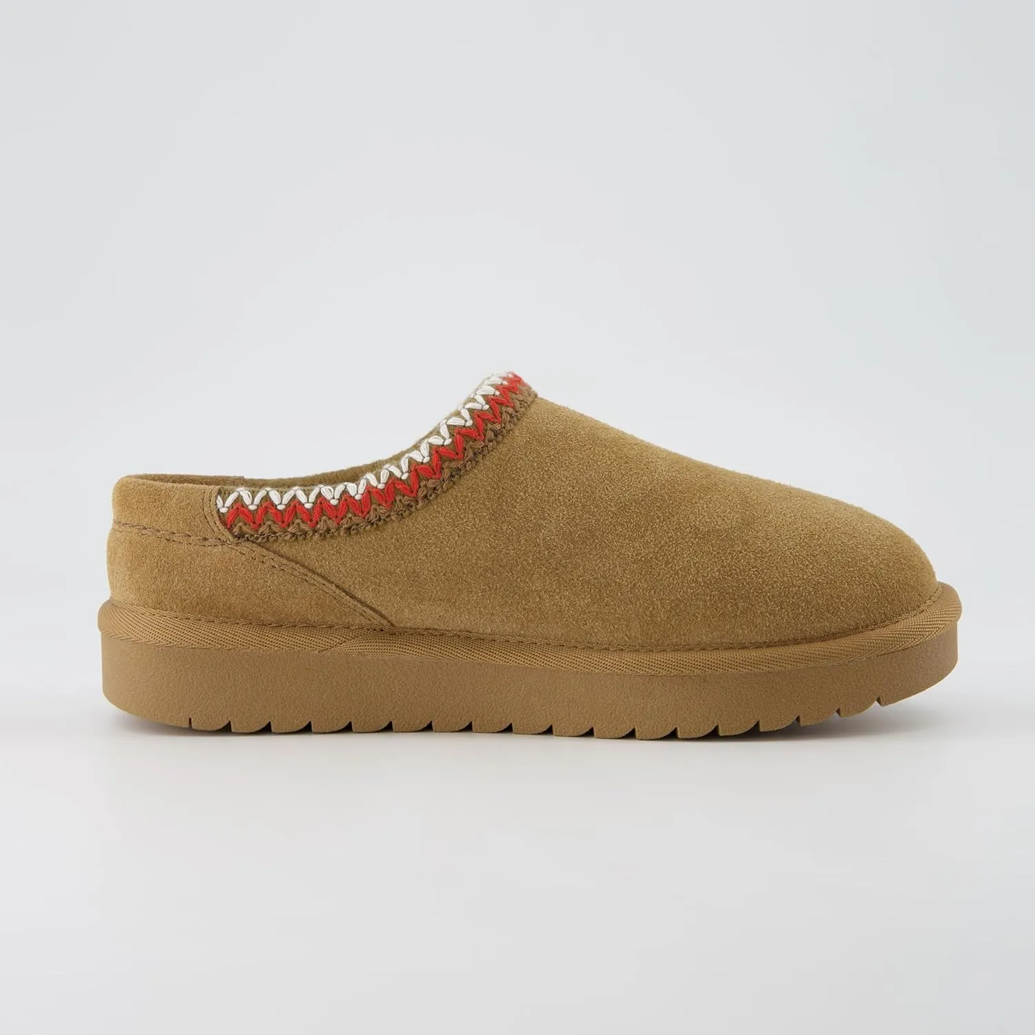 CUSHIONAIRE Keto Womens Slippers Slip-On Suede Mule Slipper - Cozy & Stylish, Memory Foam & Faux Fur Lining, Wide Widths Available