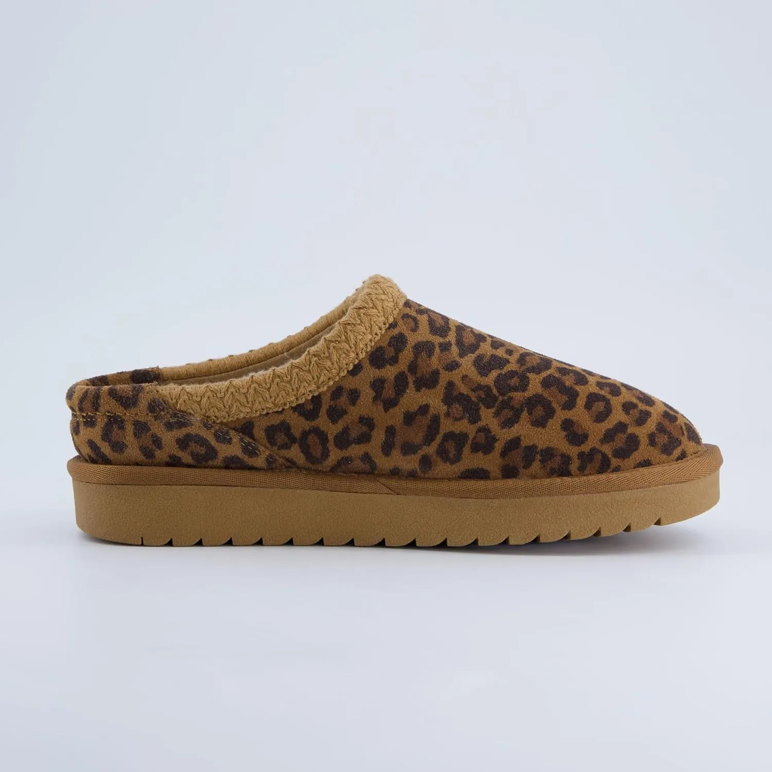 CUSHIONAIRE Keto Womens Slippers Slip-On Suede Mule Slipper - Cozy & Stylish, Memory Foam & Faux Fur Lining, Wide Widths Available
