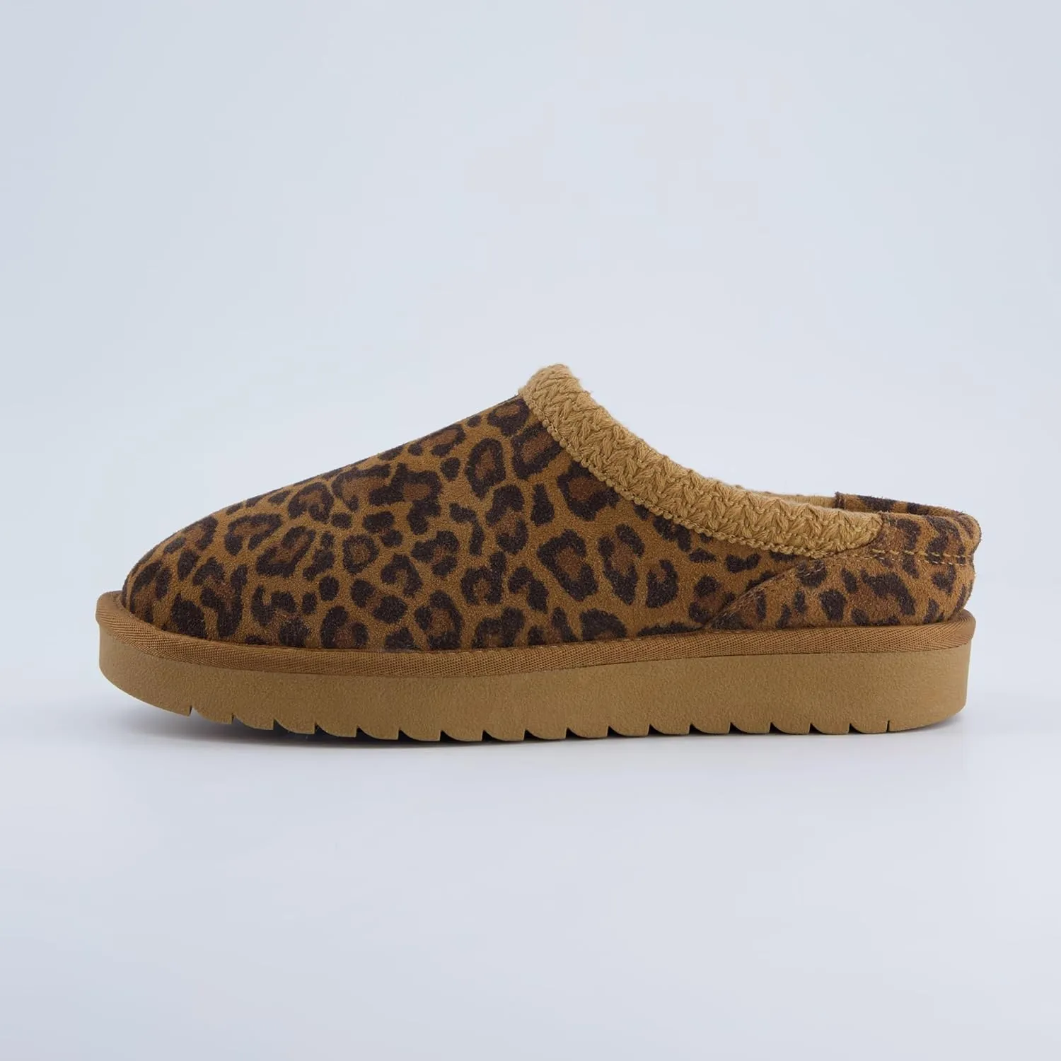 CUSHIONAIRE Keto Womens Slippers Slip-On Suede Mule Slipper - Cozy & Stylish, Memory Foam & Faux Fur Lining, Wide Widths Available