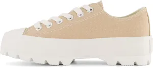 CUSHIONAIRE Women's Vasco Low top Canvas Sneaker  Memory Foam
