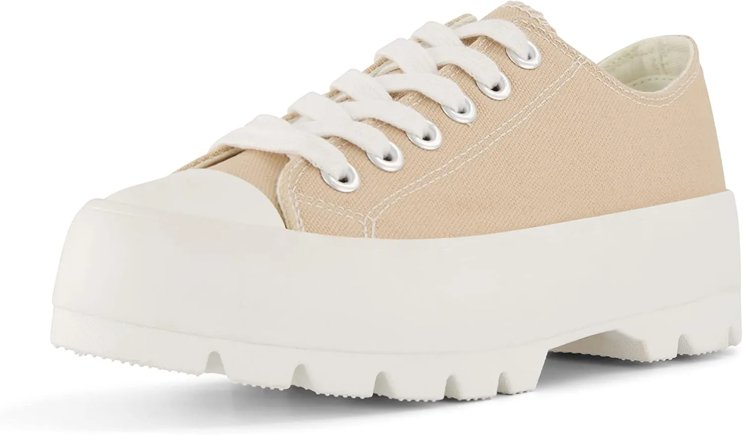 CUSHIONAIRE Women's Vasco Low top Canvas Sneaker  Memory Foam