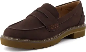CUSHIONAIRE Women's Vassar Slip on Loafer  Memory Foam, Wide Widths Available