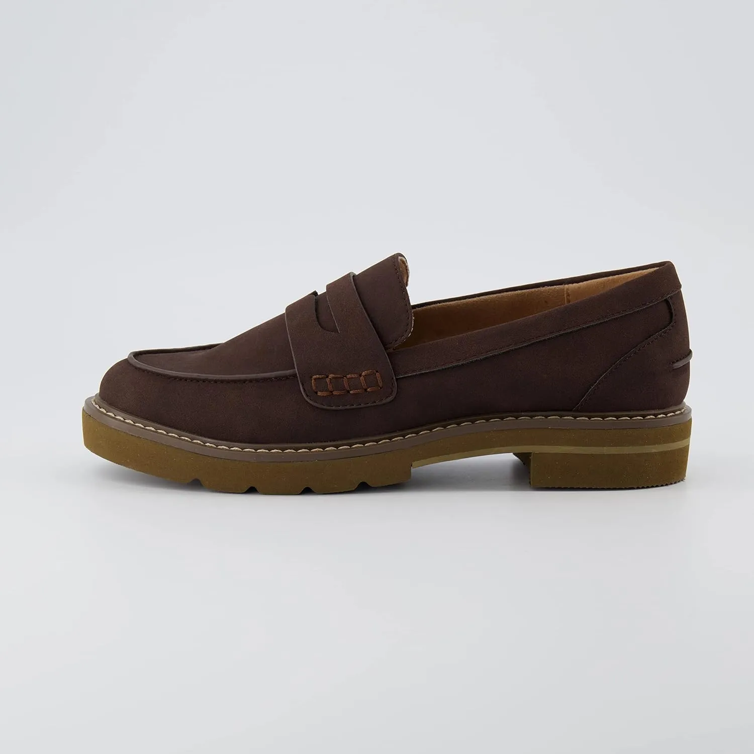 CUSHIONAIRE Women's Vassar Slip on Loafer  Memory Foam, Wide Widths Available