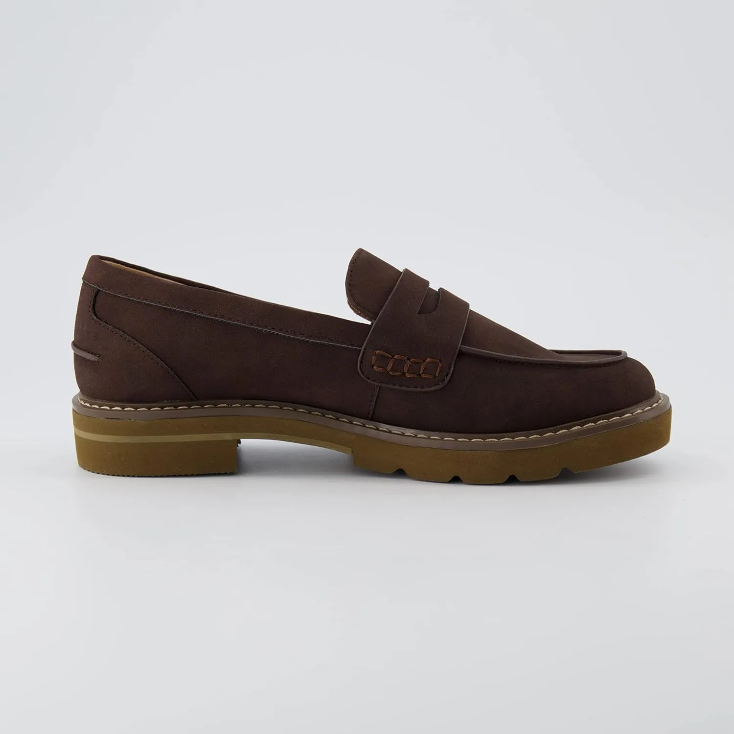 CUSHIONAIRE Women's Vassar Slip on Loafer  Memory Foam, Wide Widths Available