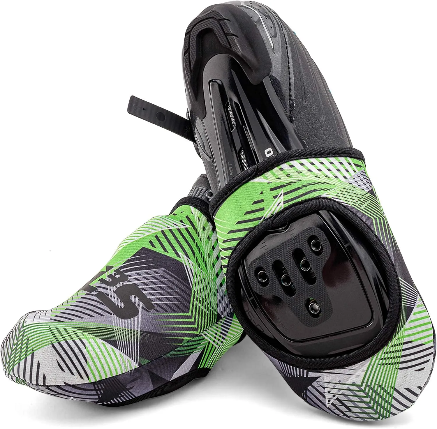 Cycling Toe Covers – Neoprene Cycling Shoe Covers for Cold Weather Cycling Gear, Windproof & Water Resistant – Lightweight Road Cycling Overshoes for Men & Women