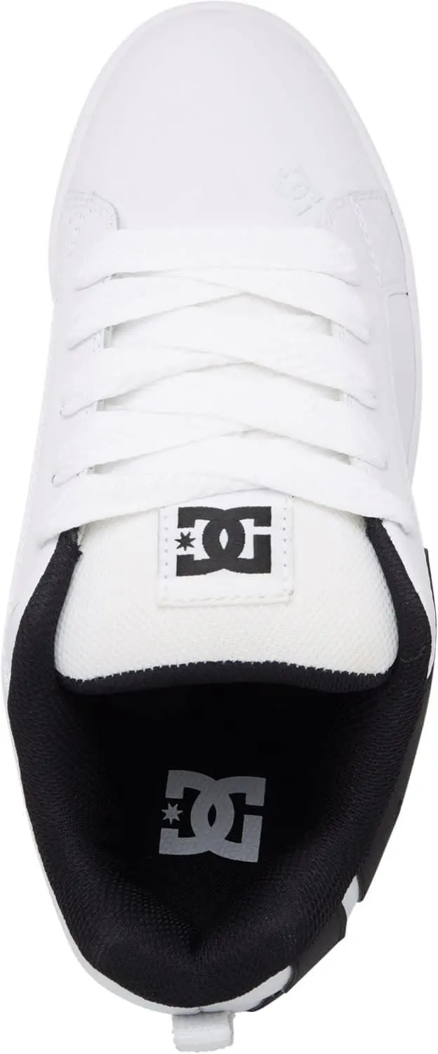 DC Men's Court Graffik Casual Low Top Skate Shoe Sneaker