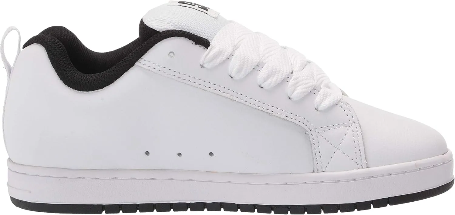 DC Men's Court Graffik Casual Low Top Skate Shoe Sneaker