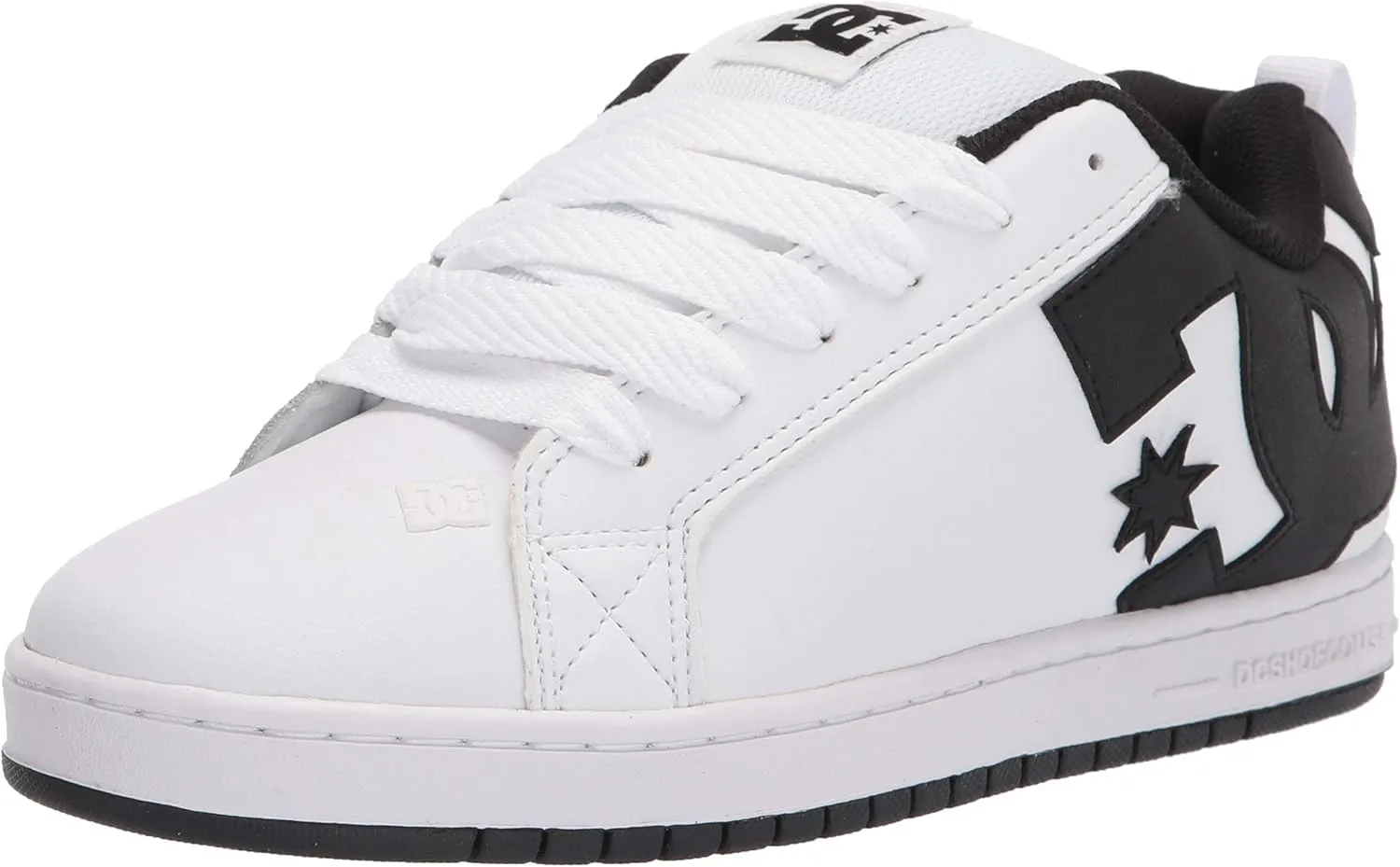 DC Men's Court Graffik Casual Low Top Skate Shoe Sneaker