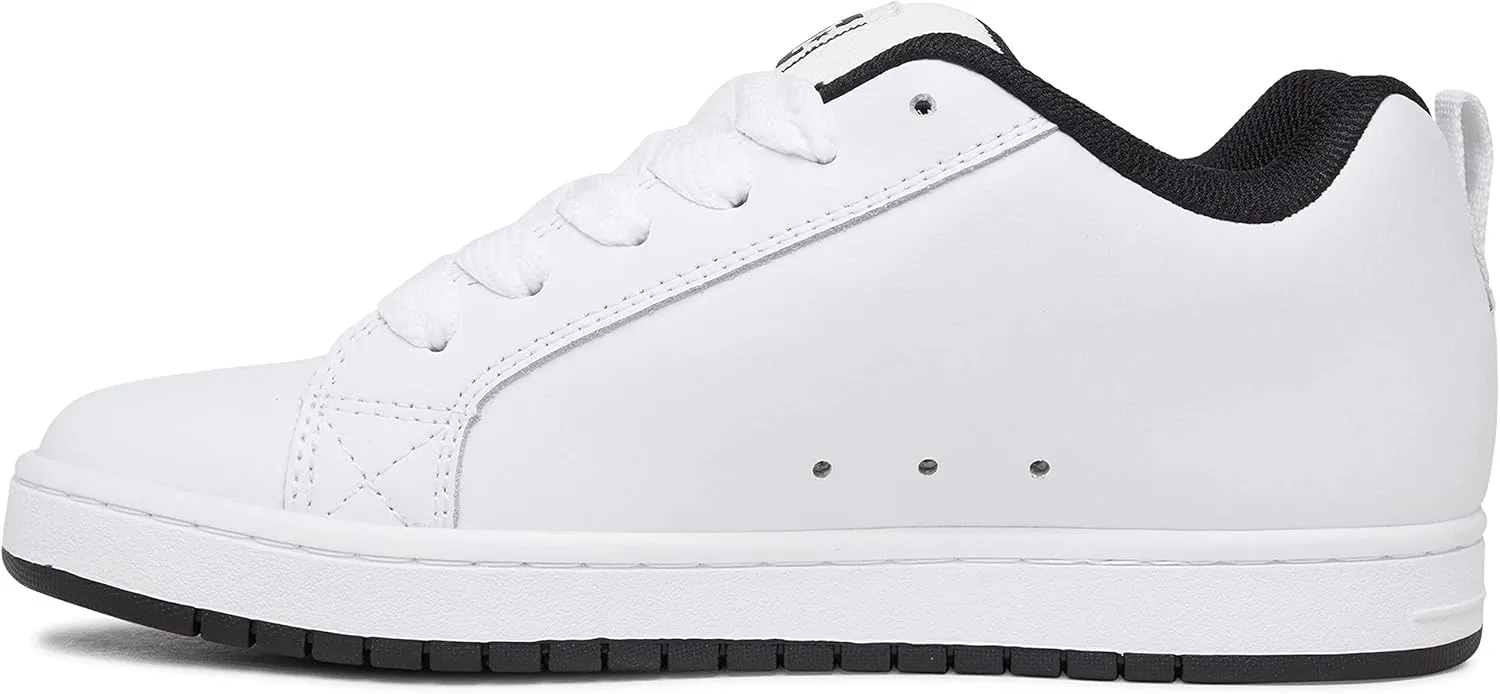 DC Men's Court Graffik Casual Low Top Skate Shoe Sneaker