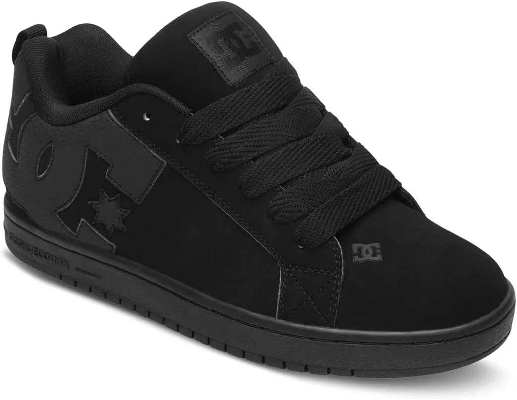 DC Men's Court Graffik Casual Low Top Skate Shoe Sneaker