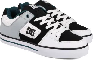 DC Men's Pure Low Top Lace Up Casual Skate Shoe Sneaker