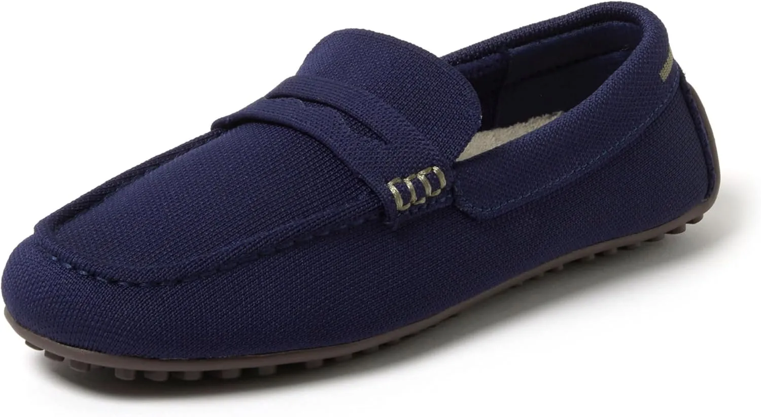 Dearfoams Women's Hazel-Lighweight Driving Loafer Machine Washable Comfortable Shoe