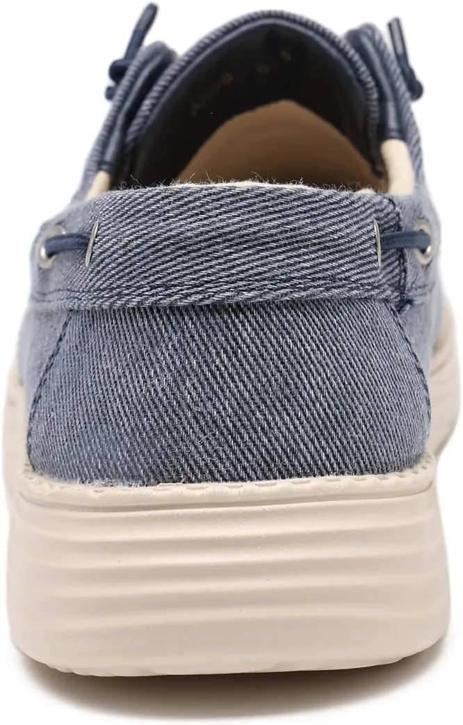 DECARSDZ Men's Penny Loafers Slip On Shoes Walking Shoe for Mens Lightweight Casual Knit Loafer