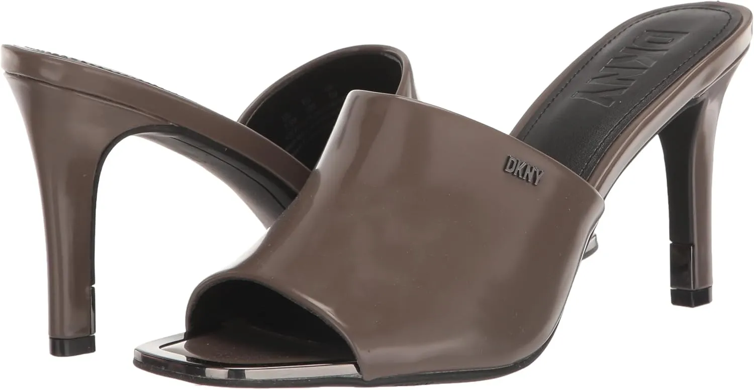 DKNY women's Everyday Stiletto Bronx-Sandal Mule Heeled