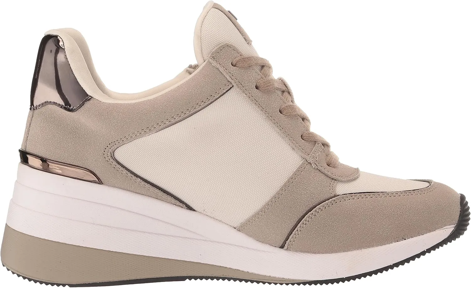 DKNY women's Kaden-Lace Up Wedg Sneaker