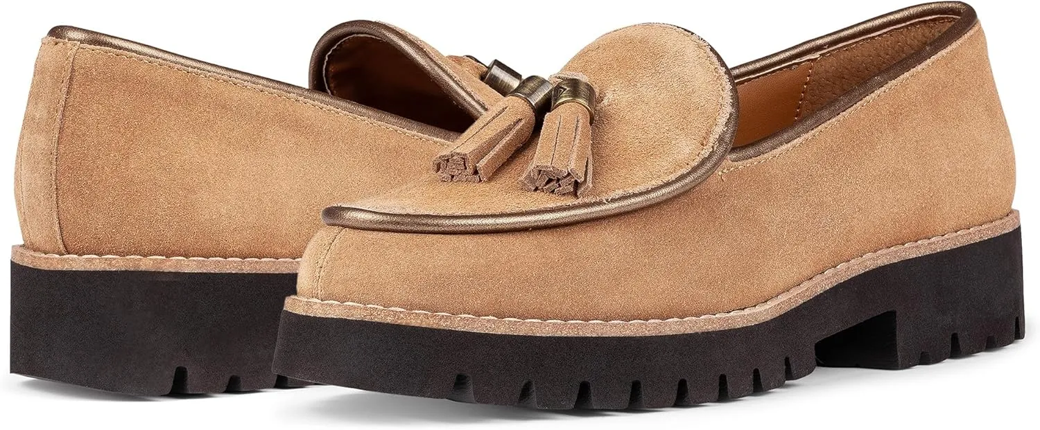 Donald Pliner Women's Eclipse Dress Loafers, Slip-On Shoes, Comfortable Flats for Everyday Walk