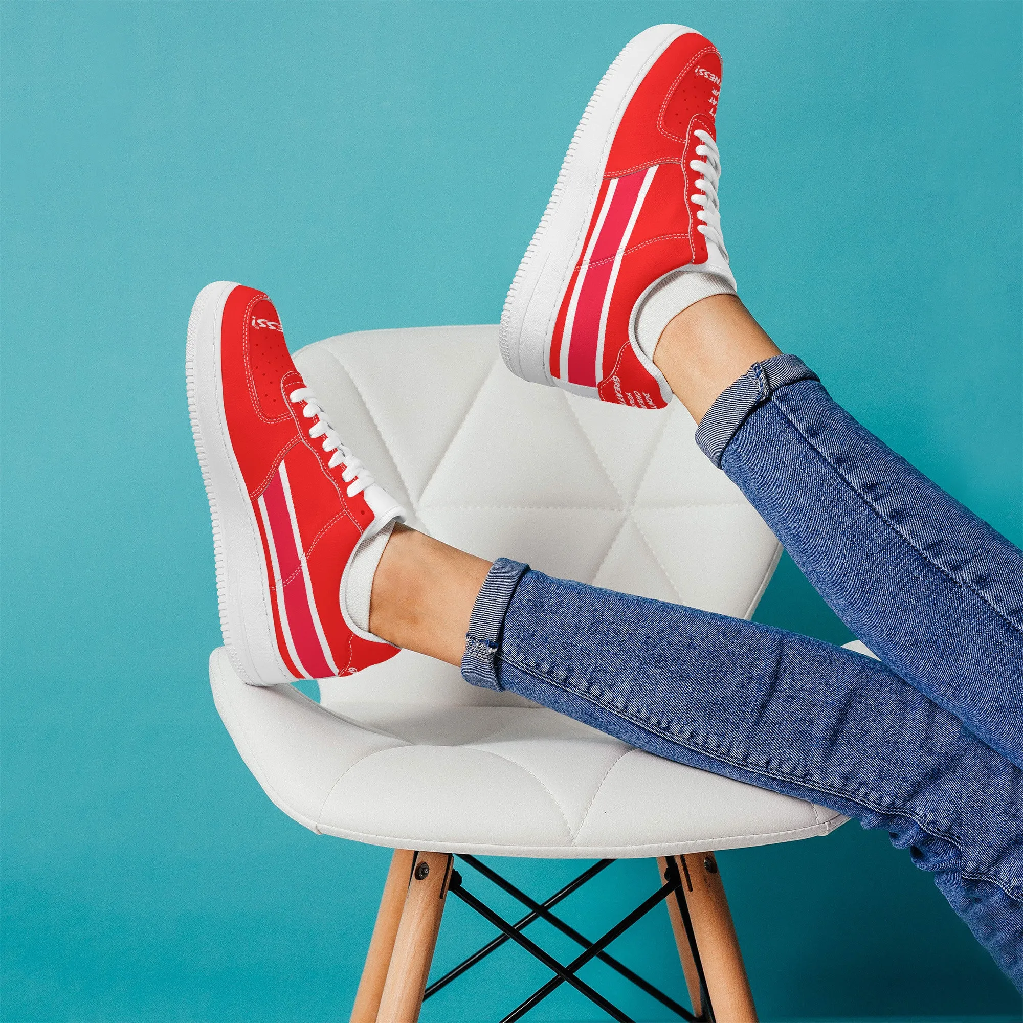 Dont Cheat Your Greatness, Low Top Unisex Sneaker
