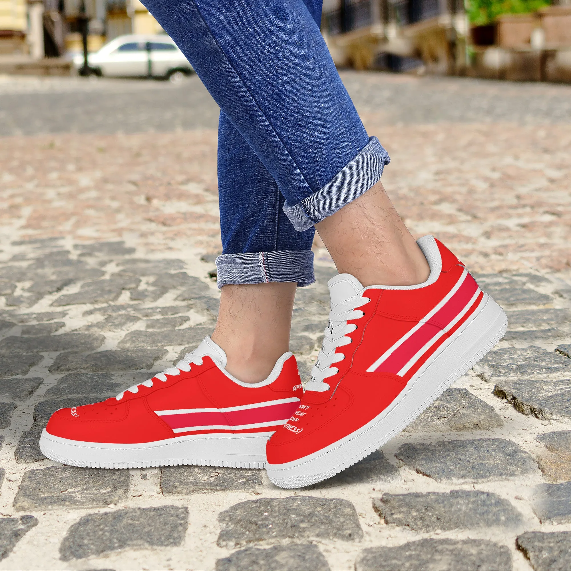 Dont Cheat Your Greatness, Low Top Unisex Sneaker
