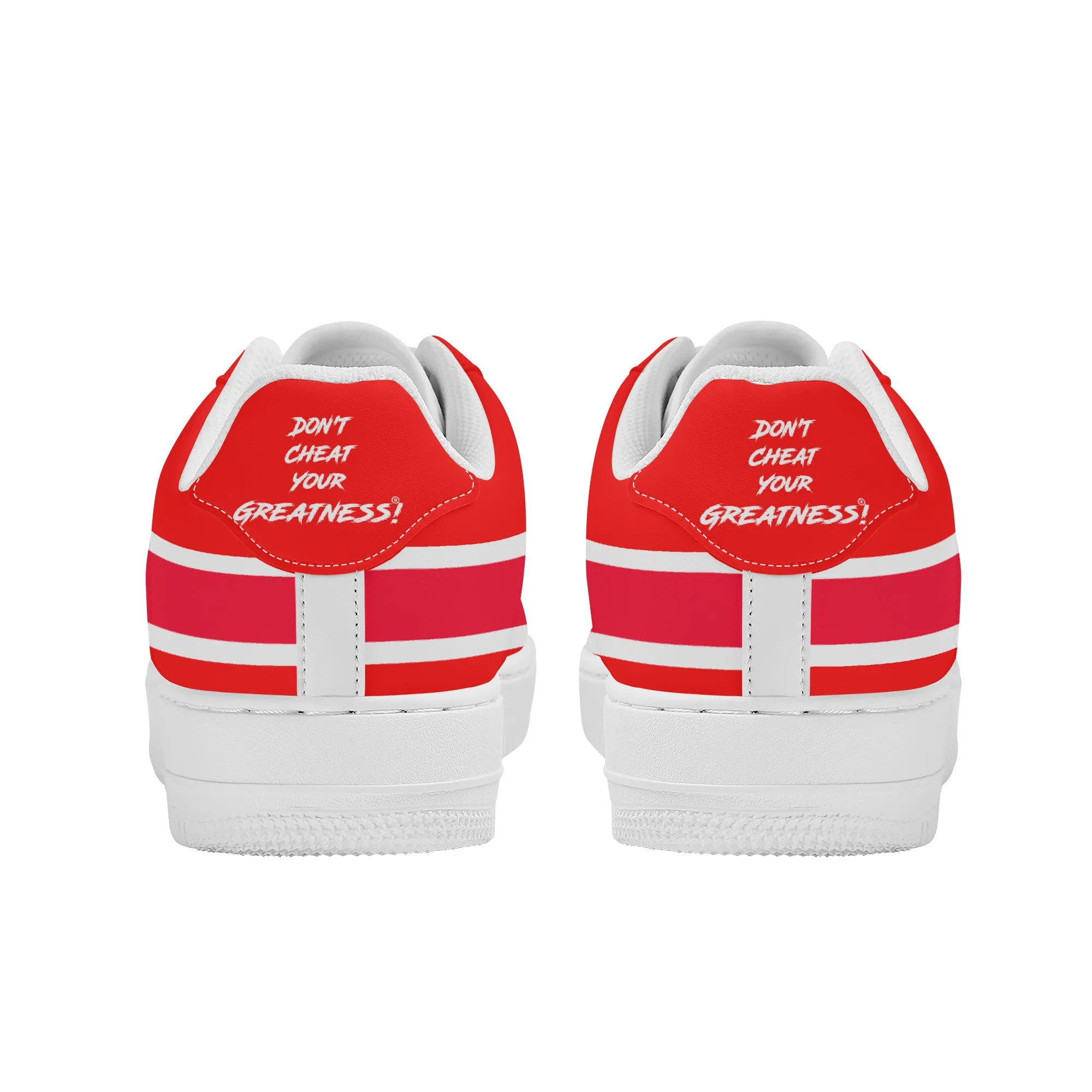 Dont Cheat Your Greatness, Low Top Unisex Sneaker