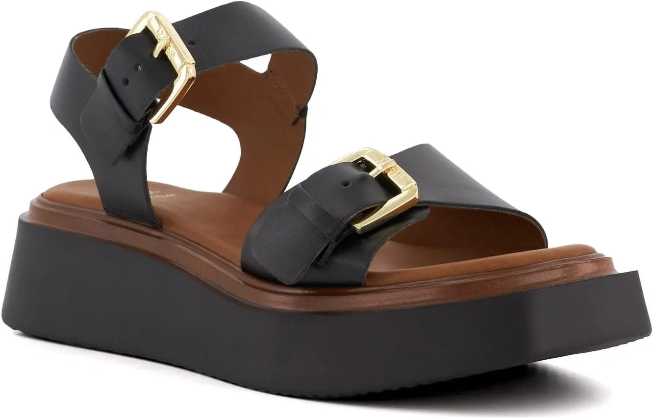 Dune London Women's Loells Platforms-Sandals