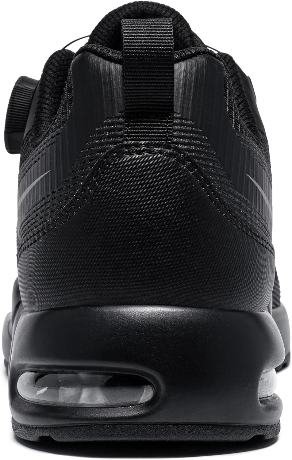DYKHMILY Steel Toe Shoes for Men Air Cushion Safety Shoe Pull On Comfortable Work Breathable Lightweight Tennis Sneakers