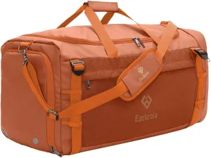 Eackrola Large Sports Gym Bag, Travel Duffel bag with Wet Pocket & Shoes Compartment for men women, 65L, Lightweight