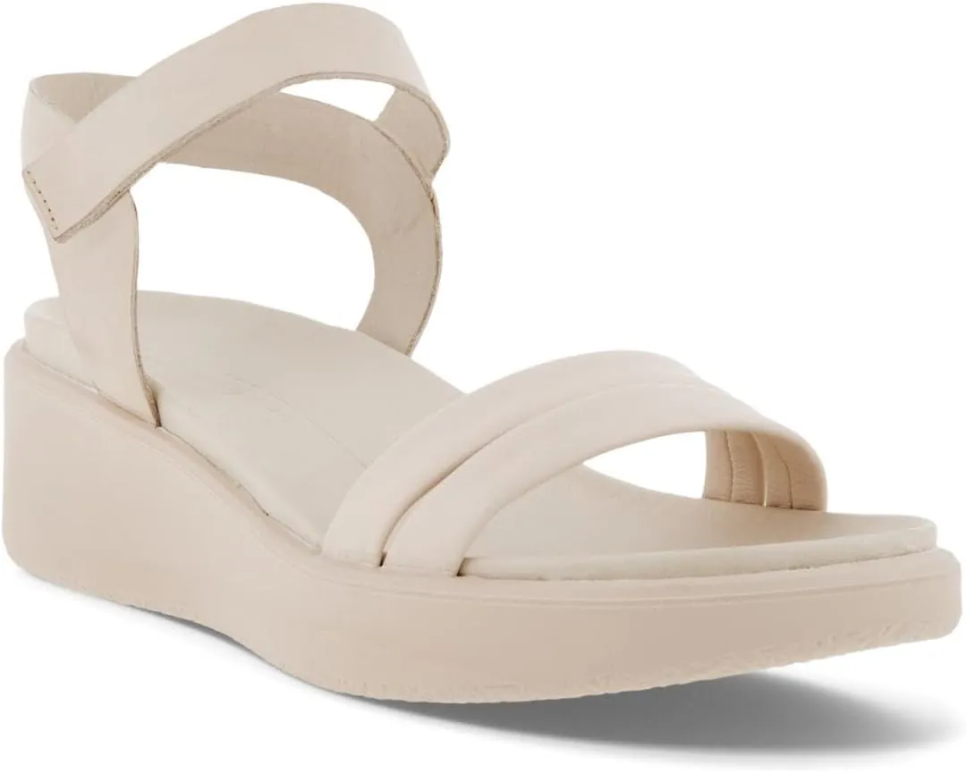 ECCO Women's Flowt Luxery Wedge Ankle Strap Sandal