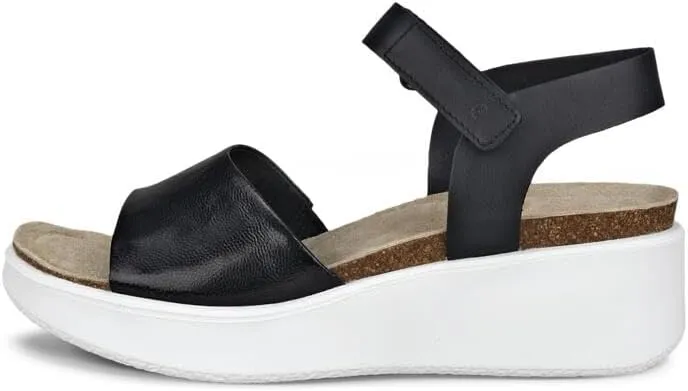 ECCO Women's Flowt Wedge Cork Sandal