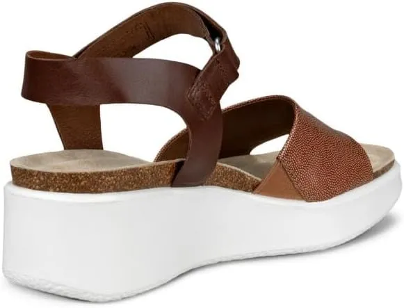 ECCO Women's Flowt Wedge Cork Sandal
