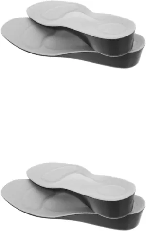 Elevate Your Comfort with Pair Increase Shoe Cushions - Breathable Orthotic Inserts for Height Boost and Relief - for All Shoe