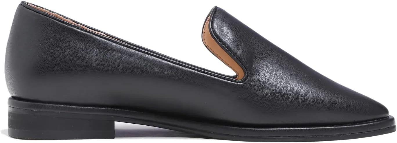 FEVERSOLE Women's Fashion Dress Comfort Low Heel Office Penny Loafer Flats