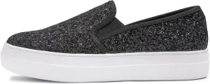 FEVERSOLE Women's Fashion Slip On Sneaker Casual Platform Loafers