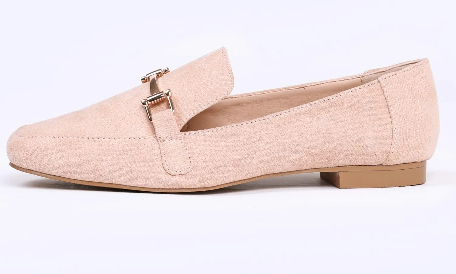 Feversole Women's Fashion Trim Deco Loafer Slippers